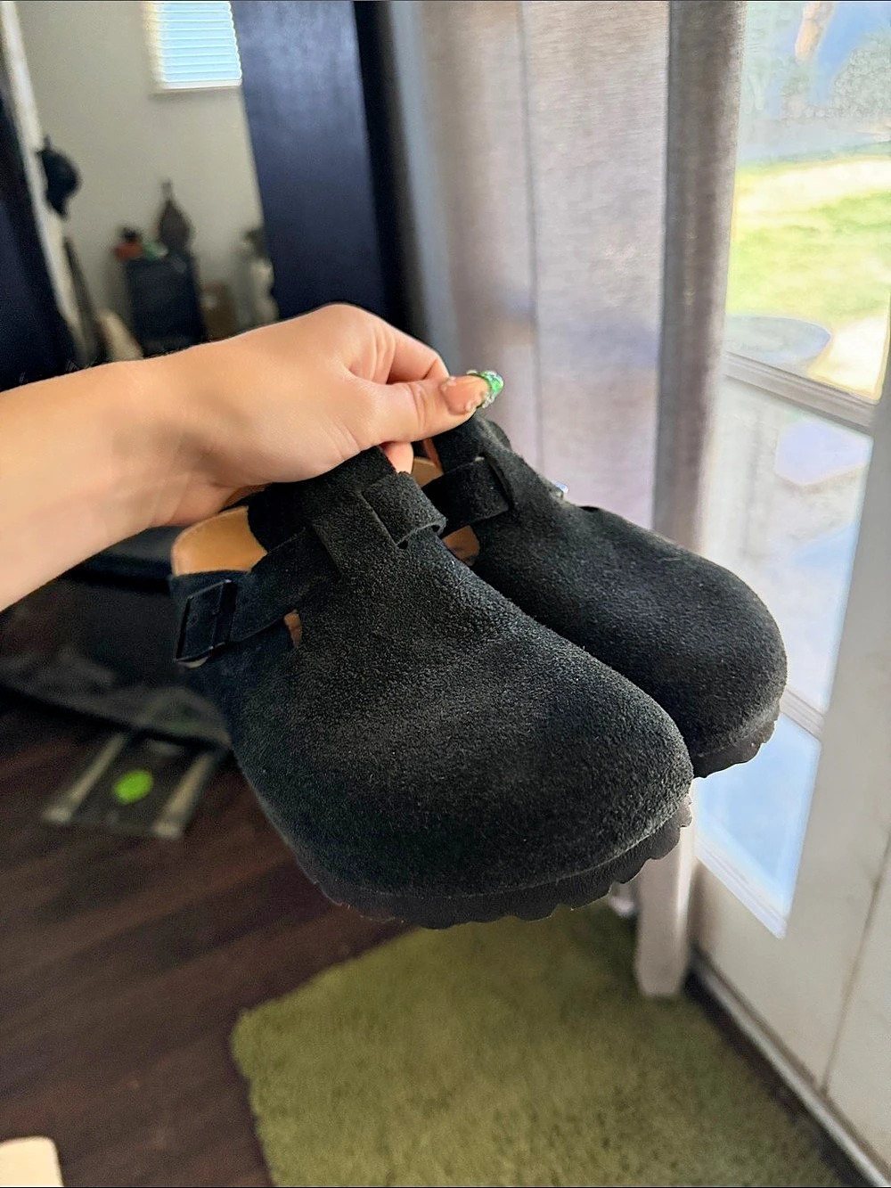 Birkenstock Boston Clogs Black EU 38
